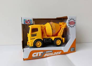 Betoniarka zabawkowa City Builder pojazd budowlany z napędem, światło i dźw