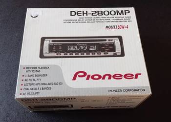 Nowe radio Pioneer deh 2800mp,brak panela
