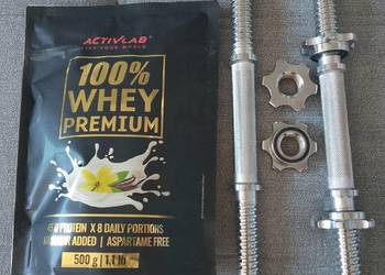 Gryfy hantli + odżywka białkowa NOWE