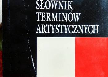 Szkolny słownik terminów artystycznych podręczniki szkolne