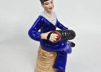 Marynarz z transatlantyku P&O Chusan porcelana Drezno lata 50te