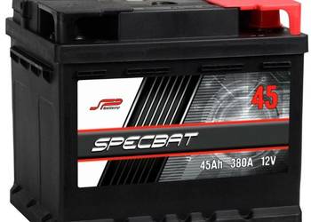 Akumulator 12V 45Ah/350A SPECBAT  PRAWY PLUS