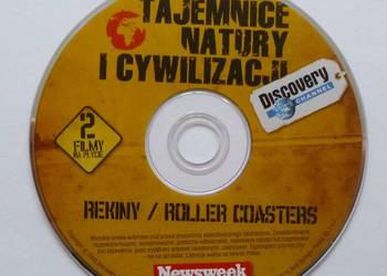 Film DVD Tajemnice natury: Rekiny. Roller coasters