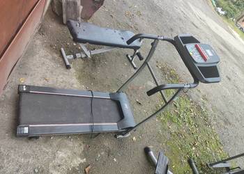 Zestaw bieżnia stepper rowerek treningowy