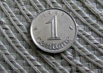 Francja 1 Centym 1967r