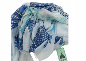 Chusta Szalik apaszka lekka delikatna 90/180cm wiskoza