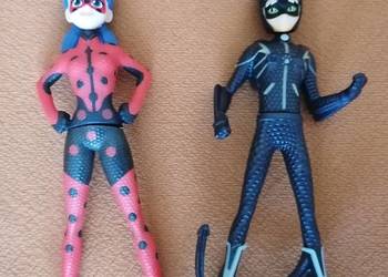 Figurki z bajki :Biedronka i Catwoman..Dwie zabawki