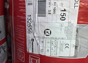 Wełna mineralna skalna Rockwool 150mm