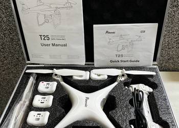 Dron GPS z kamerą 2K Potensic T25 - 5 x akumulator
