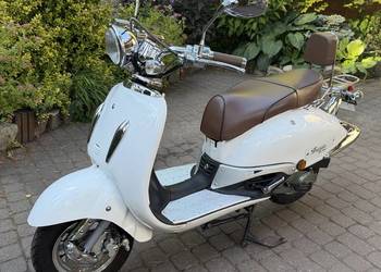 Skuter 50cc na dowód Warszawa , od nowości w rodzinie