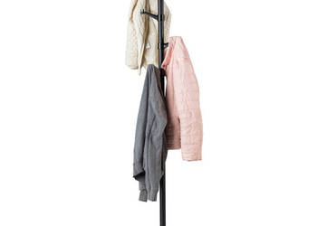 Wieszak na ubrania odzież stojący czarny ModernHome