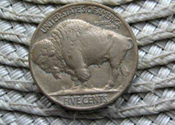 USA 5 Cent 1937r - Bizon