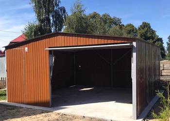 GARAŻE BLASZANE 5x5- PRODUCENT OGÓLNOPOLSKI