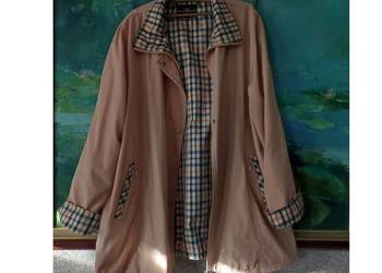 kurtka płaszcz trencz prochowiec damska wiosenna rozszerzana