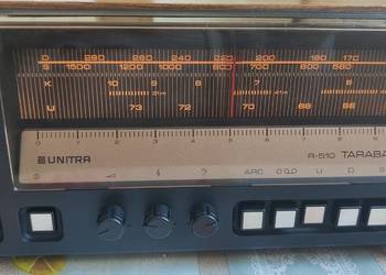 Radio Unitra Taraban3 Przestrojone Piękny Wygląd