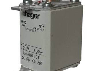 BEZPIECZNIK MOCY ZWŁOCZNY NH00 160A LNH00160T HAGER