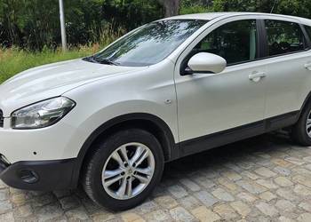 Nissan Qashqai 2013r, 1.6 benzyna, krajowy, biała perła.