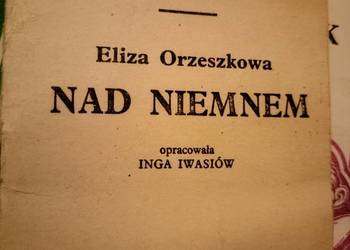 Nad Niemnem analizy lektury szkolne księgarnia Praga okazy