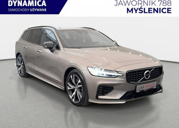 Volvo V60 VAT 23% R-Design 2.0 T8 PHEV 455KM automat AWD 2022 r., salon PL…