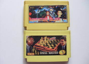 Adventure island i The chess master do konsoli Pegasus