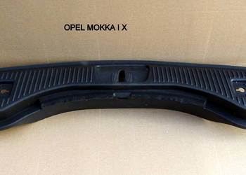NAKŁADKA, OSŁONA PROGU BAGAŻNIKA  OPEL MOKKA I 96969565  CZARNA