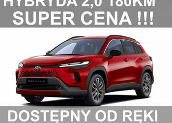 Toyota Corolla Cross Style 2,0 180KM Czujniki Felgi 18" Kamera Super Niska…