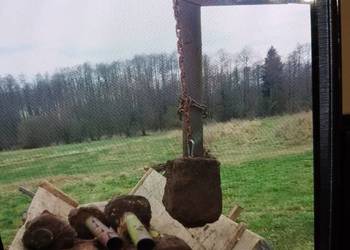 sprzedam słupki ogrodzeniowe z rury fi.100 mm do ogrodzenia