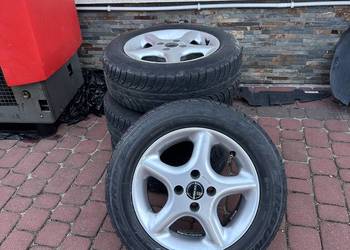 Sprzedam Felgi 5 ramienne BORBET - 4x100 14”, opony letnie gratis