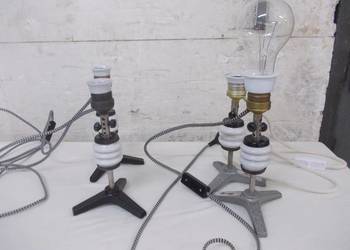 Stare lampki nocne industrialne loft gwint E27