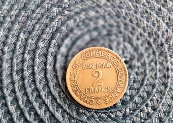 Moneta 2 Franki Bon Pour 1921