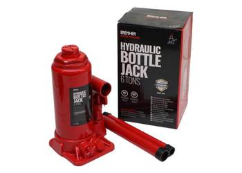 PODNOŚNIK HYDRAULICZNY 1-Tłokowy Słupkowy Butelkowy 6 Ton Bremher [4461]