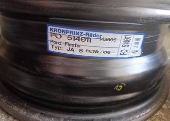 Felgi stalowe ford fiesta mk7