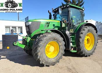 Ciągnik rolniczy JOHN DEERE 6215 R - 2015 ROK - 50 KM/H - TUZ