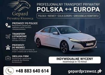 Przewóz osób transport, przewozy do Niemiec, Transfery lotniskowe, Polska