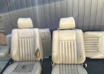 Wnętrze beżowe mercedes w124 coupe
