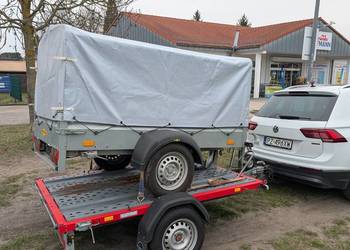 2018 przyczepa HUMBAUR STEELY 750 - jeden własciciel,stan bardzo dobry