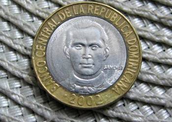 Dominikana 5 Pesos 2002r