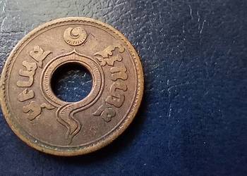 Stare monety 1 satang 1937 Tajlandia