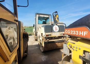 Bomag BW144AD-2 biały walec drogowy do masy kruszywa