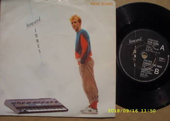 HOWARD JONES--NEW SONGS ;Singiel winyl.