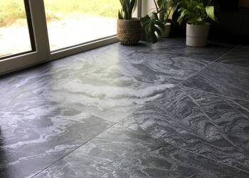 Płytki Kamienne KwarcytSilverGrey Leather60x60x1,2