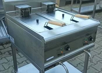 Frytownica 2 Komorowa Elektryczna - KROMET - 2 x 10 Litrów - S 1433.O