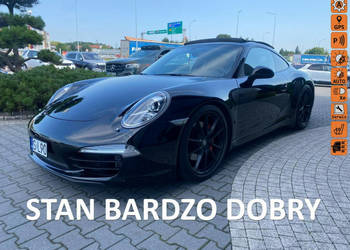 Porsche 911 szyberdach, PDK, skóra, akt. wydech, spoiler, podgrz. fot., na…