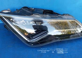 LAMPA REFLEKTOR PRAWY PRZÓD EU SEAT LEON III FULL LED LIFT 5F1941008G 2017-