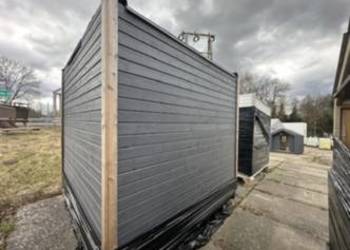 Sauna ogrodowa 2,5x2,5m do wykończenia