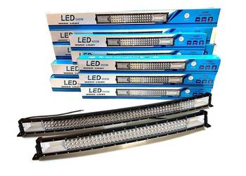 Zestaw 2 sztuk halogenów Led bar 540W-104 cm + 405W-80 cm 12