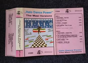 MC cassette cover Italo Dance Power - The Maxi Versions