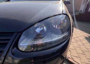 Lampy golf 5 czarne środki h7