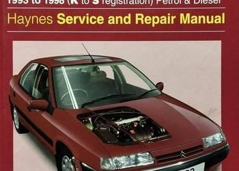 Xantia - Haynes, książka napraw i dane techniczne 93-98 1.6-2.0 Pb+ON
