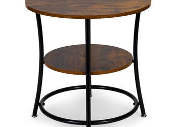 Stolik stół kawowy okrągły loftowy industrial ModernHome